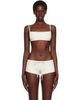 Belle Anna Belle Anna Off-White Reve Bikini Top - 1