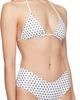 Belle Anna Belle Anna White & Black Estelle Bikini Top - 2