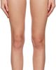 Belle Anna Belle Anna White & Black Raw Bikini Bottom - 1