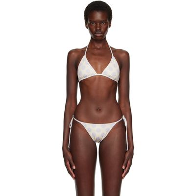 Belle Anna Belle Anna Yellow Estelle Bikini Top