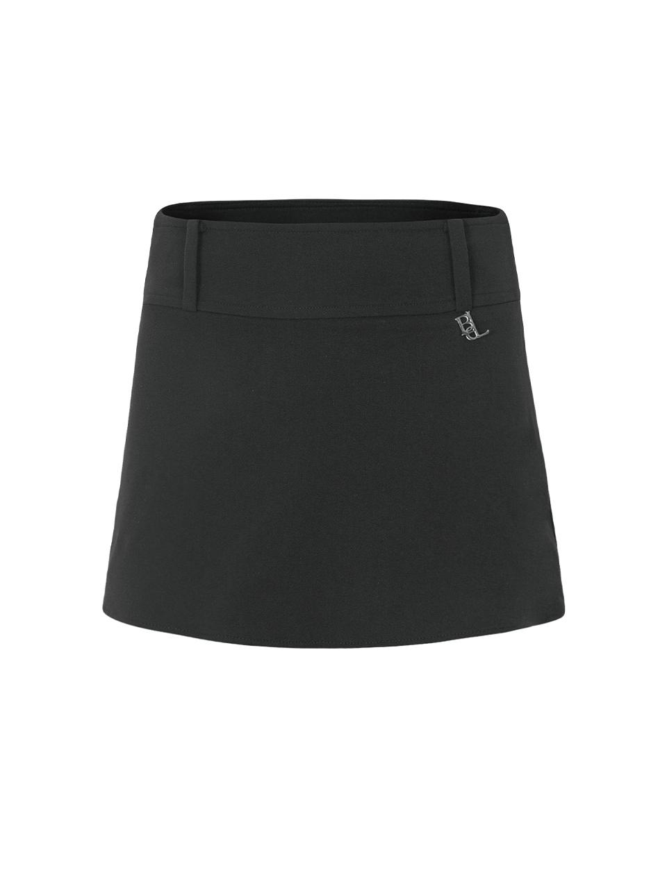 bellialeu Belt Mini Skirt [Black]