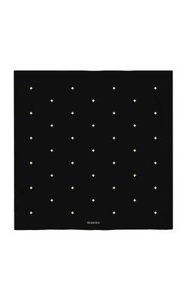 Bembien Bembien Estrella Silk Scarf Black/white OS