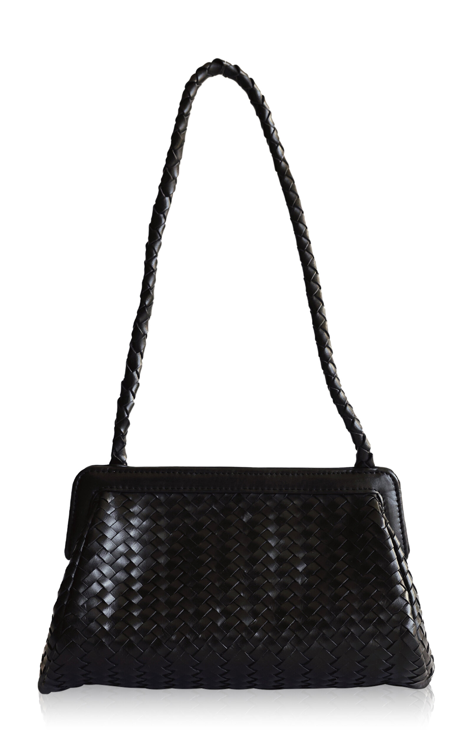 Bembien Bembien Nille Petite Braided Leather Shoulder Bag