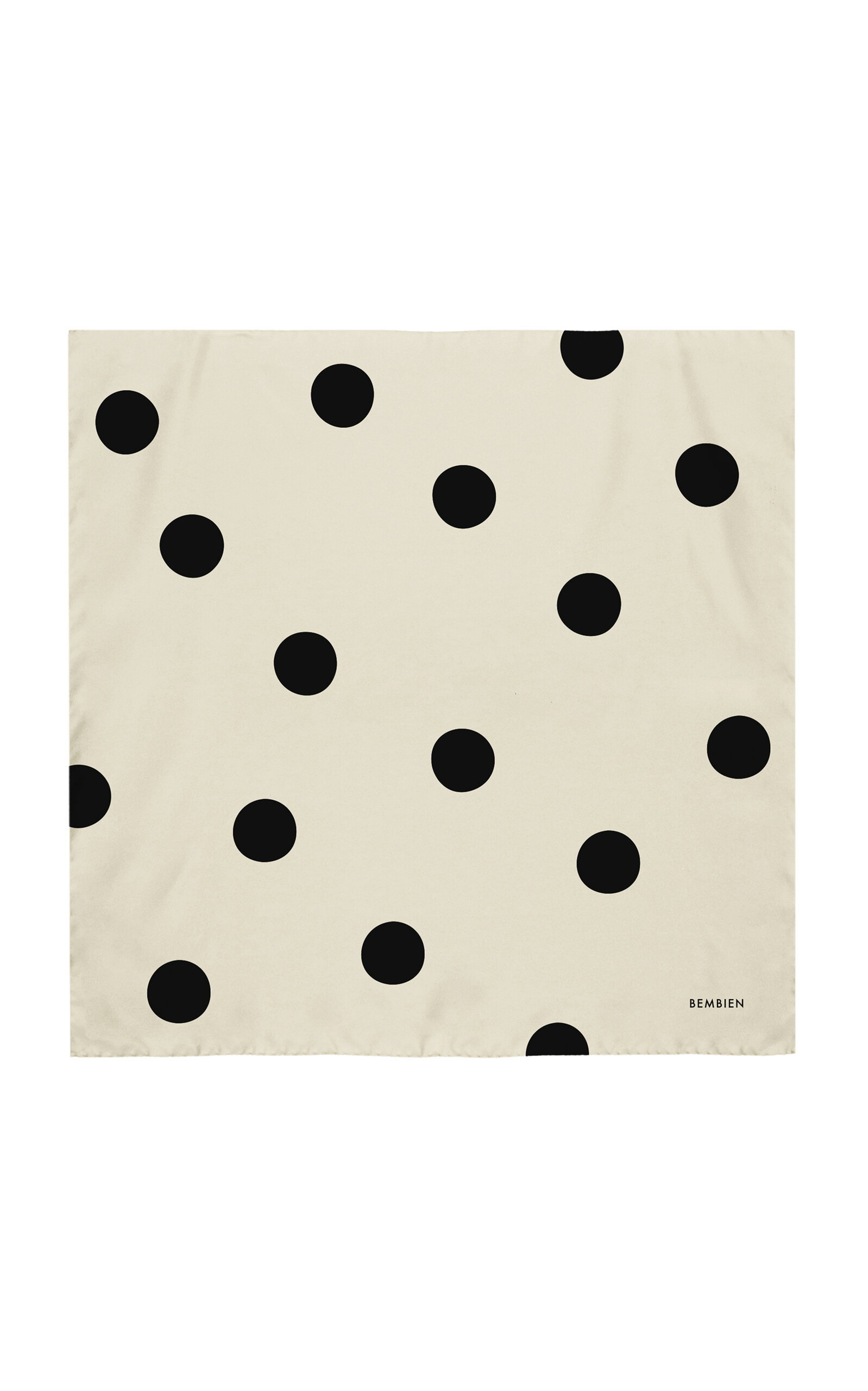 Bembien Bembien Pois Silk Scarf Print OS