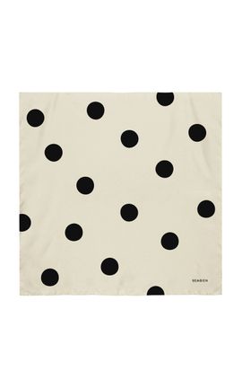 Bembien Bembien Pois Silk Scarf Print OS