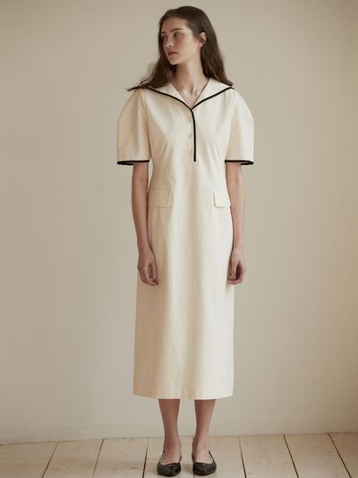 BEMUSE MANSION Sailor Binding Dress