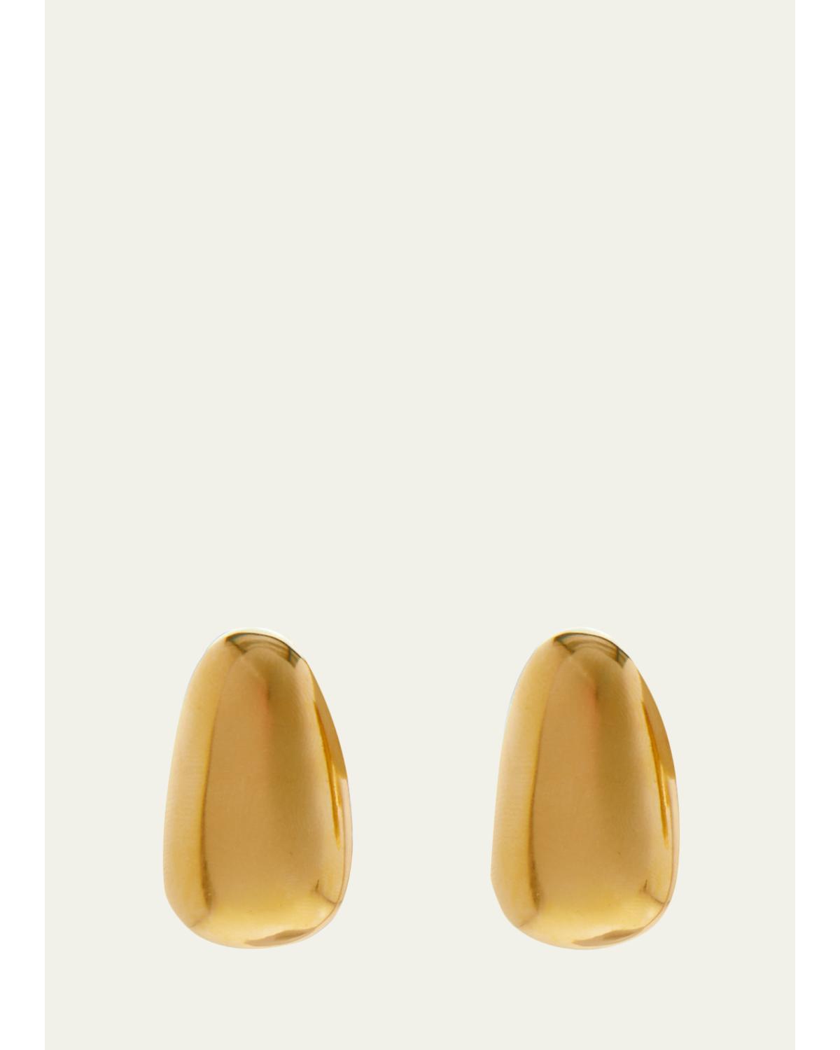 Ben-Amun 24K Gold Plated Huggie Earrings