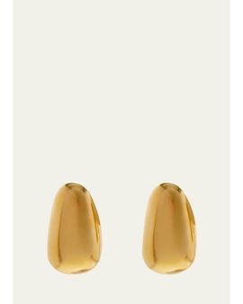 Ben-Amun 24K Gold Plated Huggie Earrings