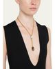 Ben-Amun 24K Snake Lariat Necklace with Stones - 2