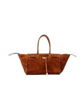 Benedetta Bruzziches Women's Mame La Petite Suede Satchel Bag