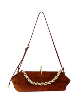Benedetta Bruzziches Women's Sofia La Petite Suede Shoulder Bag