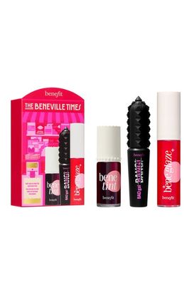 Benefit Cosmetics Benefit Cosmetics The Beneville Times Lip & Lash Trio Gift Set $68 Value 