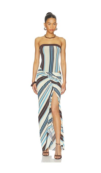 Benni Benni Rumi Strapless Maxi Dress