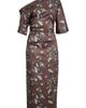 BERNADETTE BERNADETTE Bowery One-Shoulder Stretch Cotton Midi Dress - 5