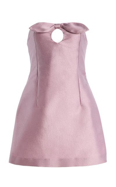 Bernadette Bernadette Charlotte BowDetailed Mini Dress