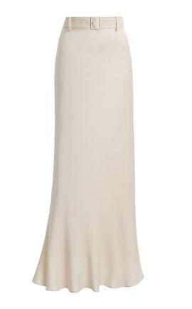 Bernadette Bernadette Chuck Satin Maxi Skirt