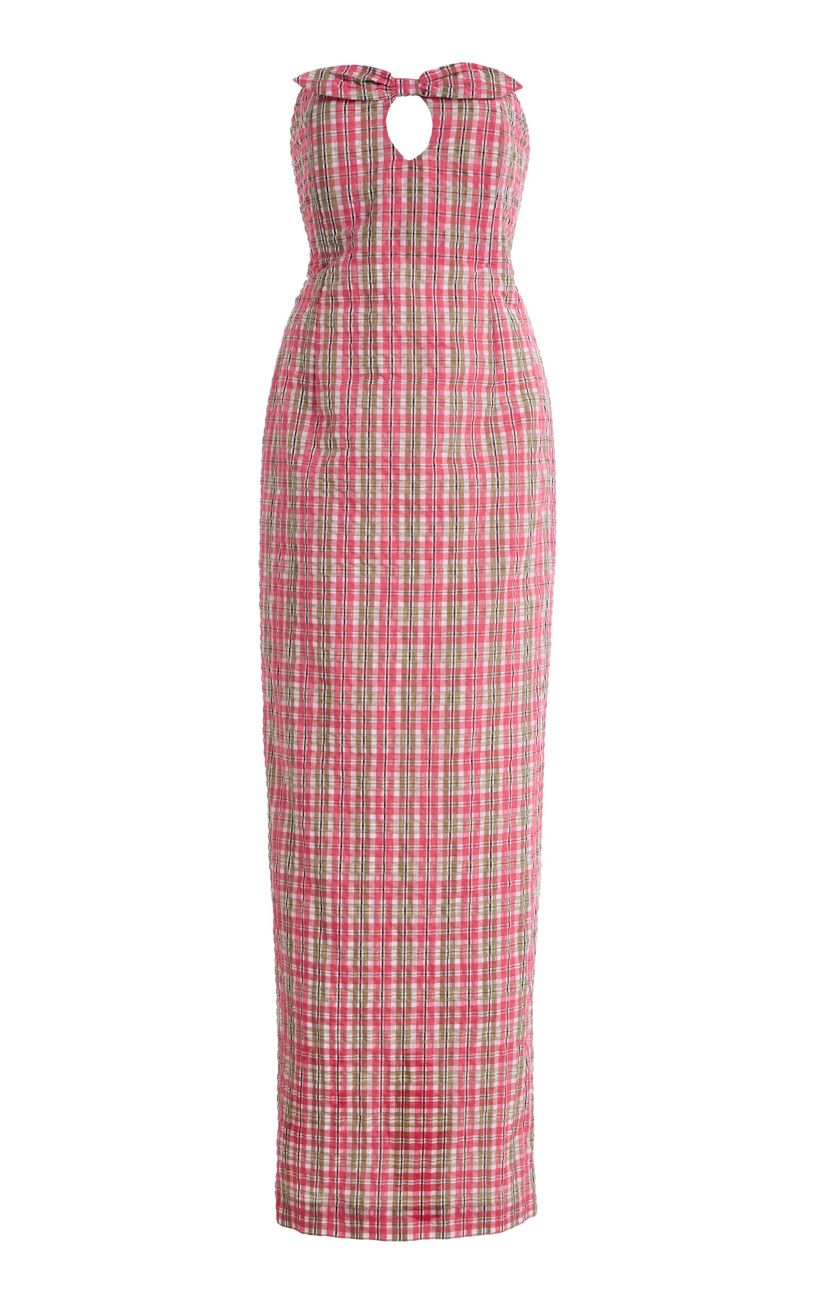 strapless open back dress Bernadette Ponte Dress in Light Pink M