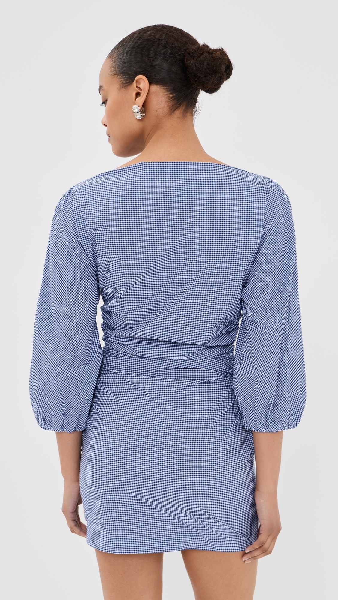 bernadette blue dress Bernadette Blue Floral Tulip Dress