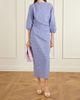 BERNADETTE Checked cotton midi dress - 2