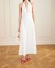 BERNADETTE Marilyn organic cotton-blend poplin halterneck maxi dress - 2