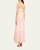 BERNADETTE Odette Strapless Threaded Silk Midi Dress - 3