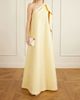 BERNADETTE Winnette one-shoulder crepe gown - 2