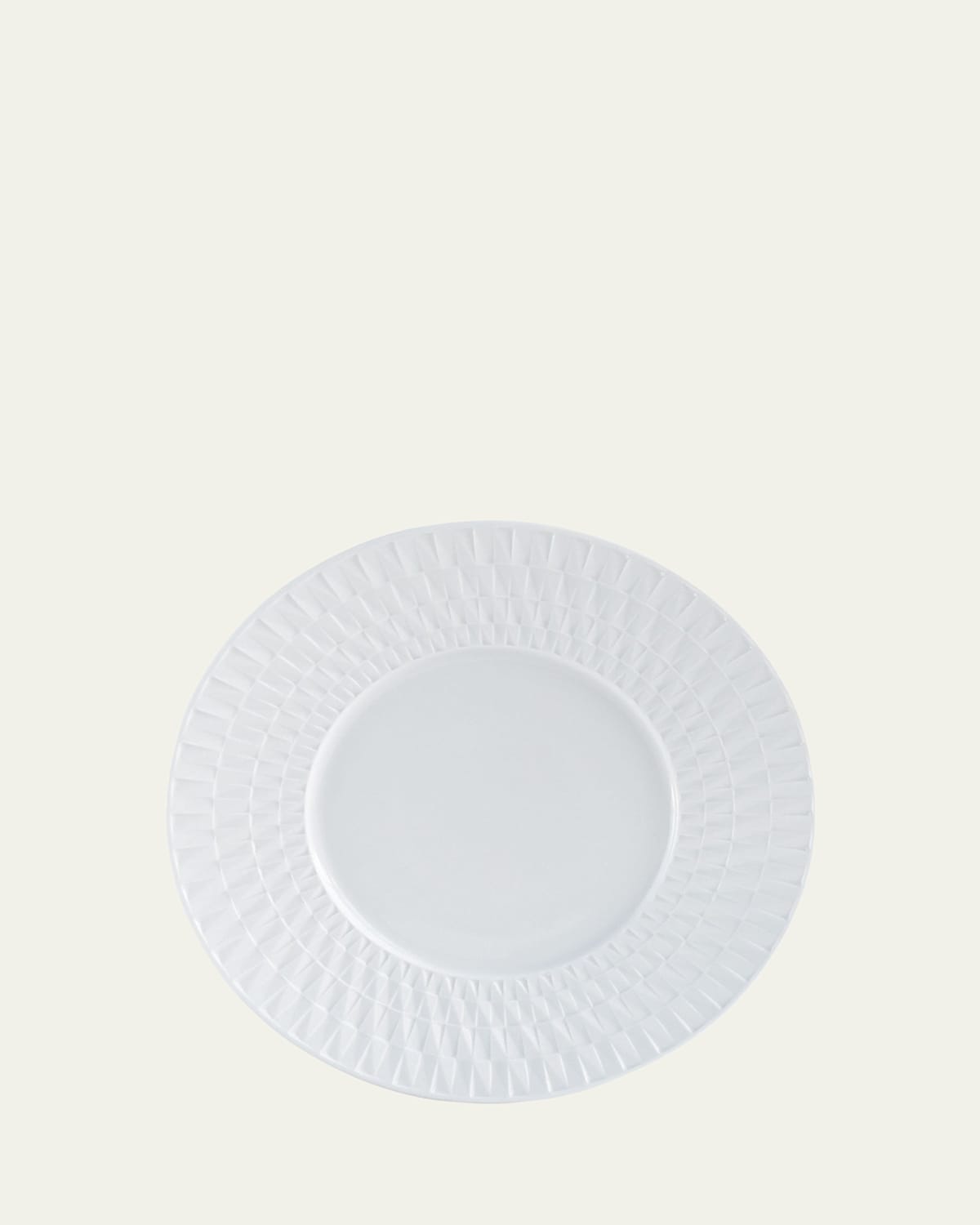 Bernardaud Twist White Bread & Butter Plate, 6.3"