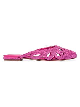 Bernardo 1946 Women's Cappadocia Raffia Mule Flats