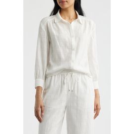 Bernardo Bernardo Balloon Sleeve Button-Up Shirt