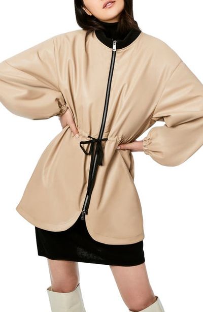Bernardo Bernardo Faux Leather Anorak