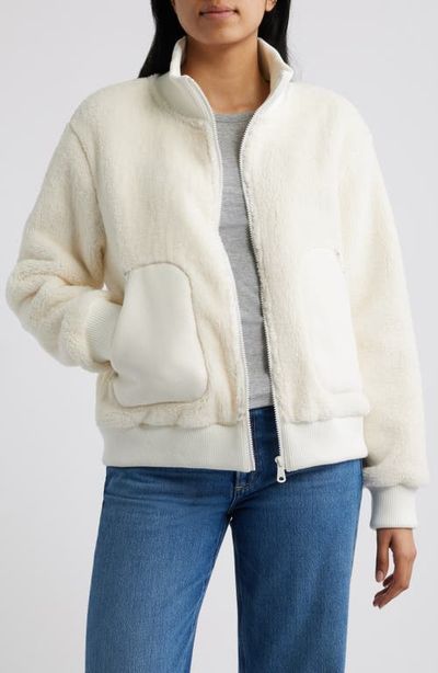 Bernardo Bernardo Fleece Bomber Jacket
