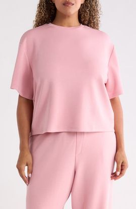 Bernardo Bernardo Knit Drop Shoulder T-Shirt