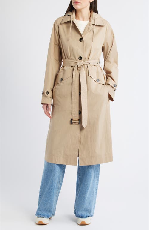 Bernardo Bernardo Paperweight Long Raincoat