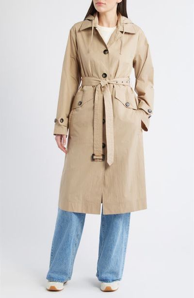Bernardo Bernardo Paperweight Long Raincoat