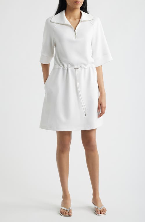 Bernardo Bernardo Quarter Zip Scuba Knit Dress