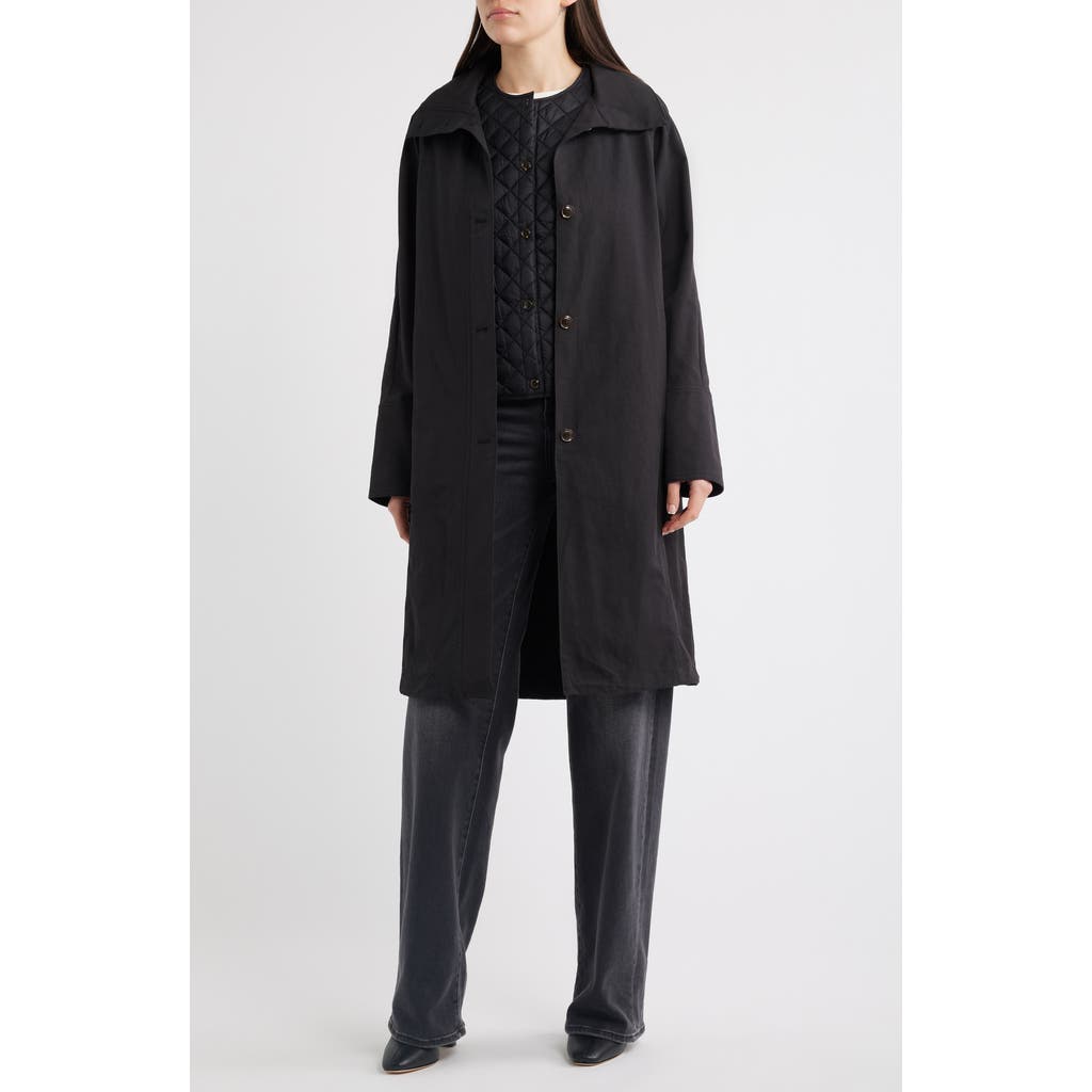 Bernardo Bernardo Raincoat with Quilted Vest