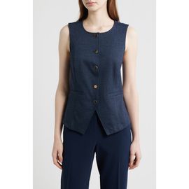Bernardo Bernardo Scoop Neck Vest