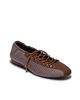 Bernardo Billie Lace-Up Ballet Flats - 1