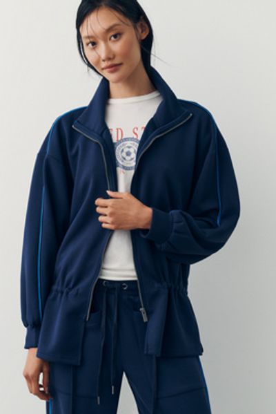 Bernardo Peplum Scuba Jacket