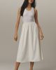 Bernardo Sleeveless Scoop Midi Dress - 1