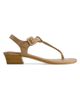 Bernardo Women's Goya Demi-Heel T-Strap Sandals - 5