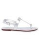 Bernardo Women's Maverick 2 Metallic Leather Toe Ring Sandals - 1