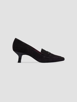 Bernardo Women's Safi Loafer Kitten Heel Pumps