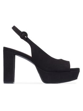 Bernardo Women's Vega Peep Toe Platform Pumps