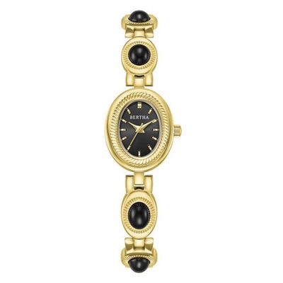 BERTHA BERTHA Rosalie Jade Stone Bracelet Watch