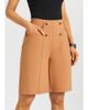 Betabrand Betabrand Atlantic Wide Leg Bermuda Shorts Stretch Ponte - 1
