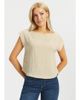 Betabrand Betabrand Drift Boat Neck Tee Linenette - 1