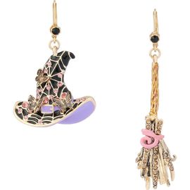 Betsey Johnson Betsey Johnson Broomstick Leverback Drop Earrings
