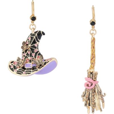 Betsey Johnson Betsey Johnson Broomstick Leverback Drop Earrings