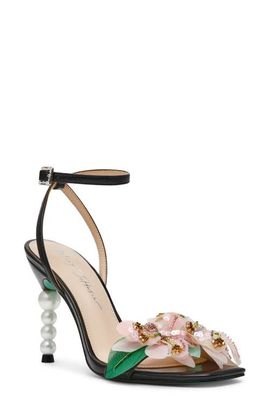 Betsey Johnson Betsey Johnson Kasie Beade Flower Ankle Strap Sandal